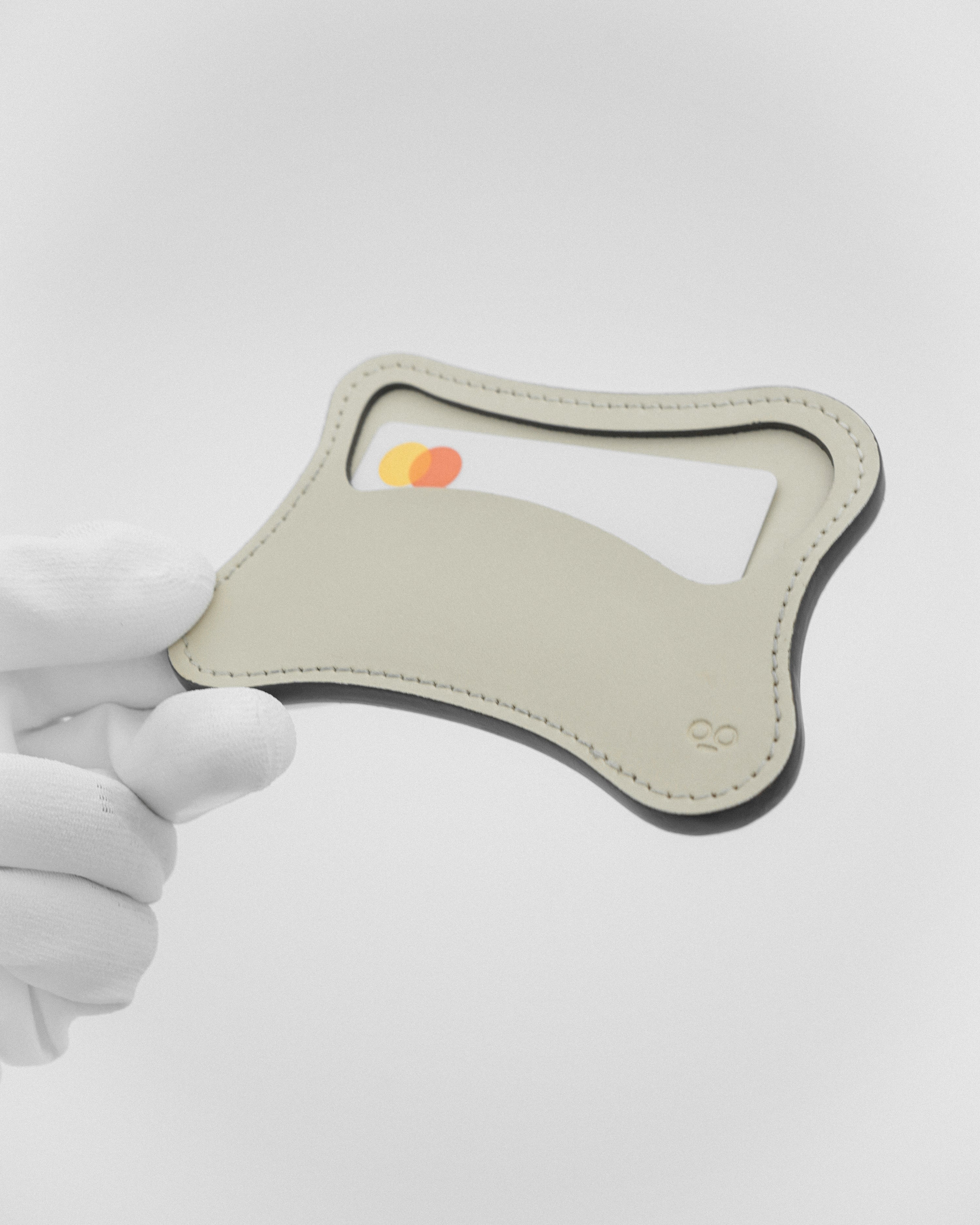 Porte Carte - Cellule / Crème